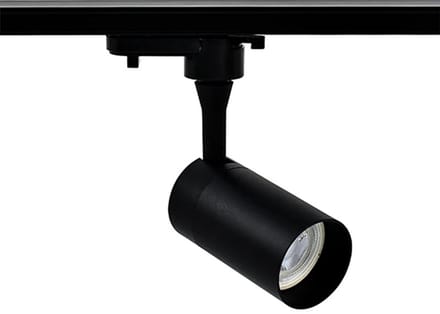 Ledl GU10 Railspot Zwart 1 Fase Kantelbaar