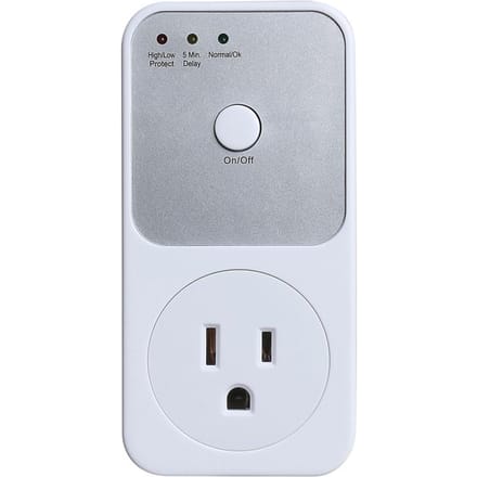Multifunctionele koelkastbeschermer Thuis keukenstopcontact Veiligere elektrische apparatuur schakelaar US Plug wit