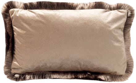 JEANETTE | sierkussen 30x50 cm | Doeskin | bruin | Hoii