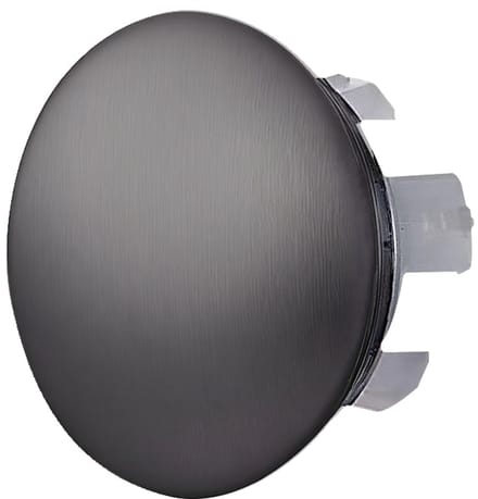 DutchLine Overloopkap Rond Gunmetal voor Wastafel