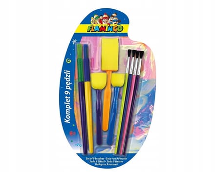 Titanium Mix-penselenset - 9-delig voor kinderen