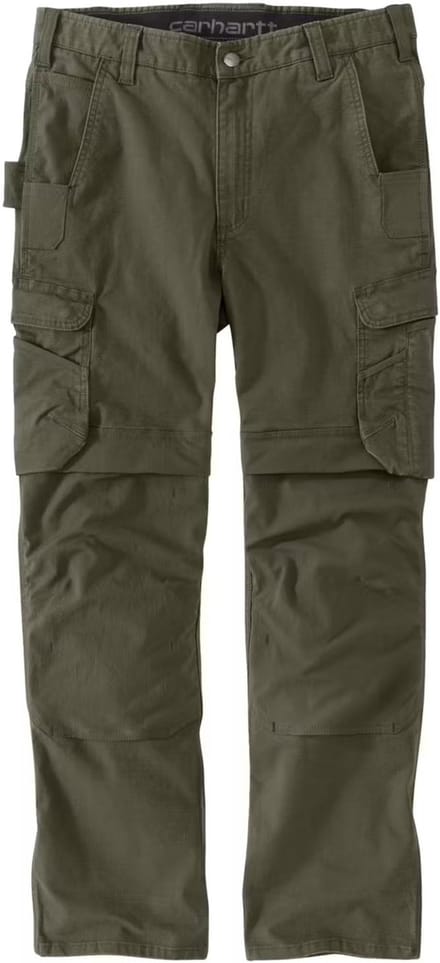 Carhartt Relaxed Fit Straight Steel Rugged Flex Ripstop Double-Front Cargo Broek -