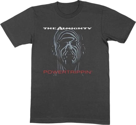 The Almighty Heren Tshirt -M- Powertrippin' Zwart