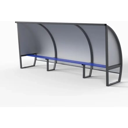 7-persoons volledig aluminium touch shelter Sodex Sport