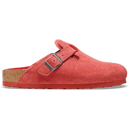 Leren klompen Birkenstock Boston Suede