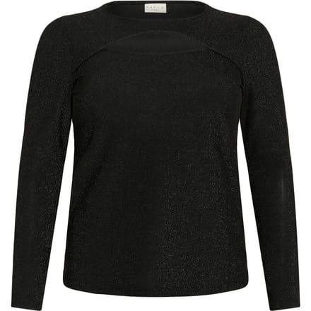 T-shirt dames KAFFE Curve Riana