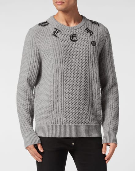 Pullover Ronde Hals Monogram