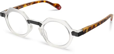 Leesbril Aptica Yessi-Transparant-+1.00