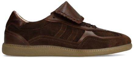 Sacha - Dames - Bruine suède sneakers - Maat 36