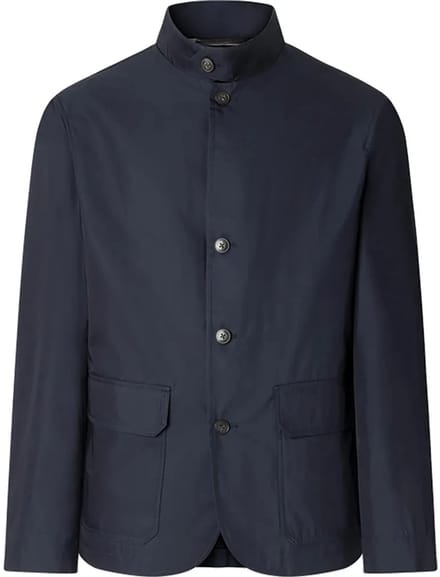 Hackett Lightweight Pocket Blazer Blauw M Man