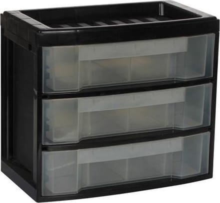 TAYG - OPBERGKAST - 3 UITSCHUIFBARE BAKJES