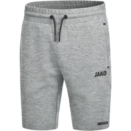 Jako Premium Basics Short Heren - Grijs Gemeleerd | Maat: S