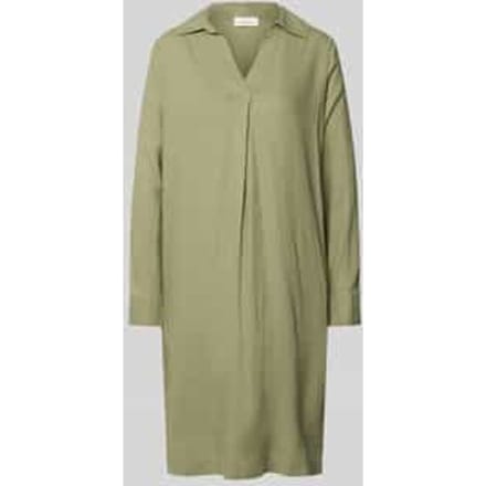 s.Oliver Dresses Dark Green Größe: 46 | Blusenkleider Outlet | Damen | Grün