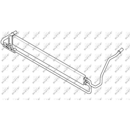 Olie radiator, stuurinrichting NRF 31257