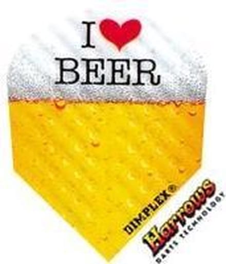 Harrows Dimplex I Love Beer  Set Ã  3 stuks