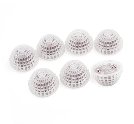 Duurzame aquariumdecoratie set met 7 transparente stukken