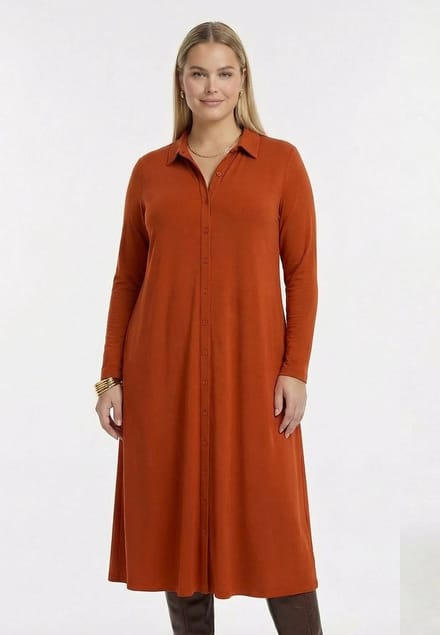 YOEK Dames Blouse met lange mouwen