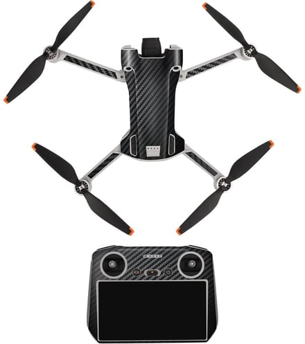 Stickerset - Black Grain - Mini 3 Pro en RC Controller