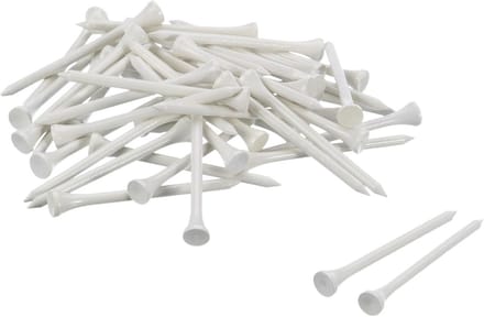 Houten golftees 1000 stuks - 53mm - Ideaal voor golfspellen