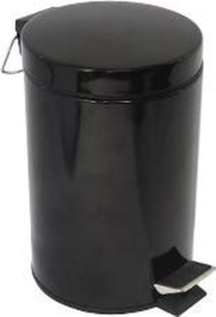 Easybin Pedaalemmer 3 liter afvalemmer Zwart