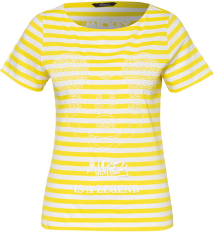 Princess goes Hollywood • geel Mickey t-shirt • maat 36