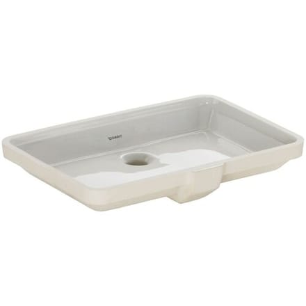 Duravit 2nd floor undercounter washbasin 52.5 cm, without tap hole, installation from below