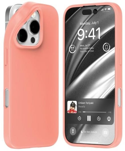 Mercury Soft Serie - iPhone 16 Pro Hoesje - Różowy - Luxe Ontwerp - Draagcomfort