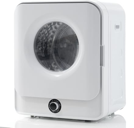 Wäschetrockner 3,0 kg – 830 W – 62 dB – 5 programma's – wandmontage – compact – voor wasruimtes – 49,5x43,5x59,5 cm – 1 st – wit
