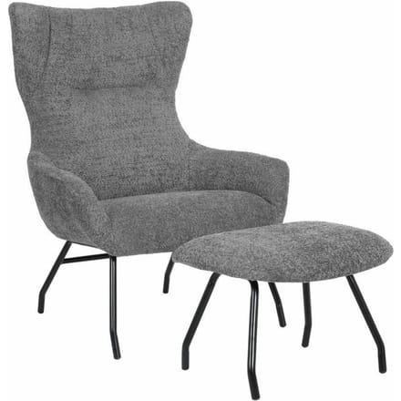 Fauteuil Sunala met voetenbankje | NADUVI Collection