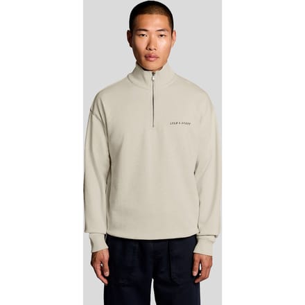 Kwart-rits sweatshirt Lyle & Scott Script