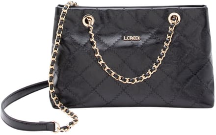 L.CREDI schoudertas Remalia Crossbody Bag Black zwart