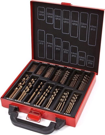 99 Delige HSS - 5% Cobalt Borenset