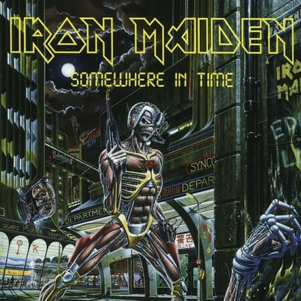 Iron Maiden LP - Somewhere in time - voor Geen - standaard