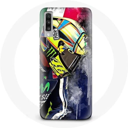 Samsung Galaxy A70 Case Valentino Rossi Champion Speed ​​Driver