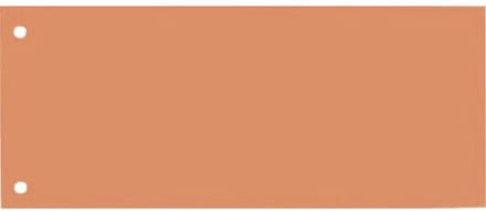 Scheidingsstrook oxford 240x105mm 190gr oranje | 30 stuks