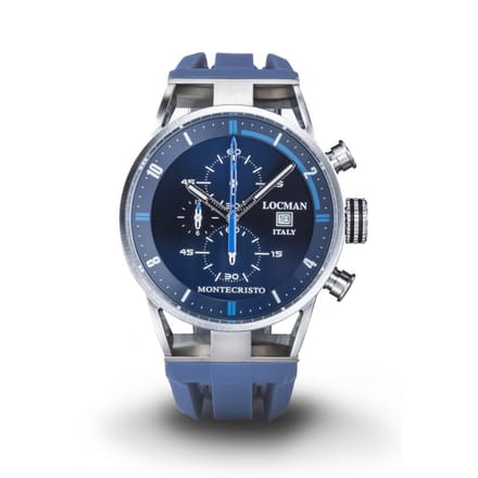 Locman - 0510A02S-00BLSKSB - Polshorloge - Heren - Kwarts - Montecristo Classic
