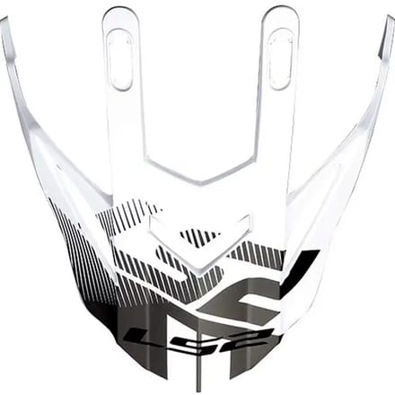 Vervangende visier voor crossmotorhelm LS2 MX436 Evo