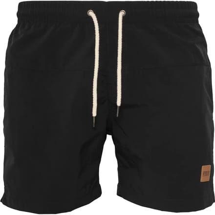 Urban Classics - Block Zwemshorts - XS - Zwart