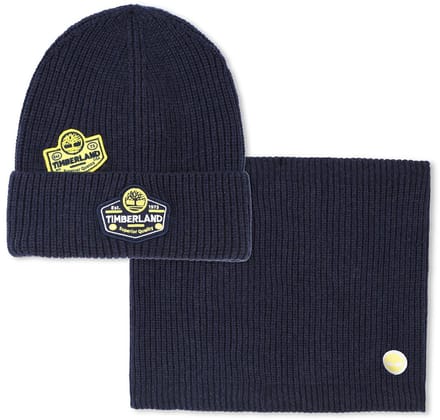 Timberland - Muts en Sjaal - Blauw - Maat T1
