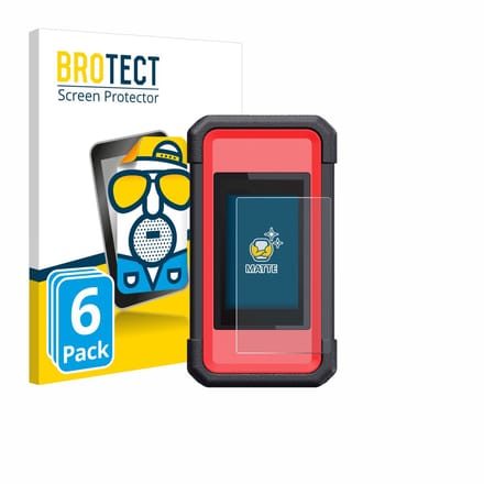 BROTECT - Screenprotector voor Launch X431 SmartLink C V2.0 - Folie Beschermfolie matte 6 Stuks