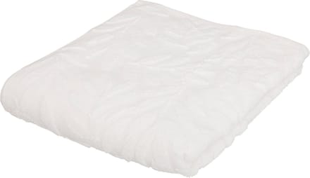 Atmosphera Badlaken / Handdoek Cisel - Katoen - Wit - 100 x 150 cm