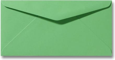 Envelop 11 x 22 cm Weidegroen 60 stuks