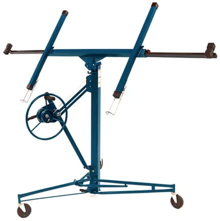 Gipsplatenlift - 68kg capaciteit, 3,5m hoogte, inklapbaar voor opslag