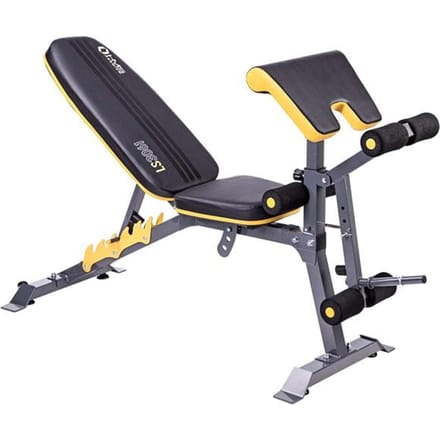 HMS LS3061 - Gewichthefferbank - Multipositie - Met Preacher Curl - Verstelbaar