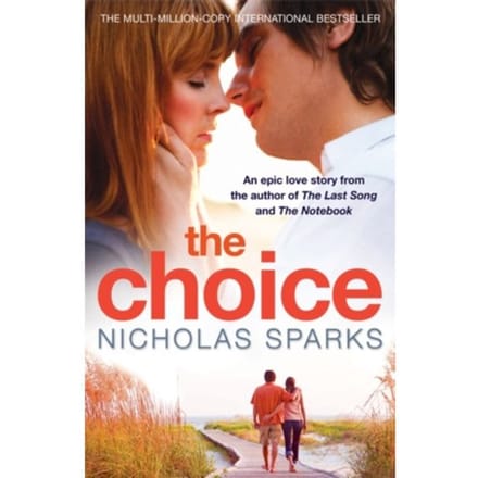 The Choice door Nicholas Sparks Paperback Boek 9780751540574