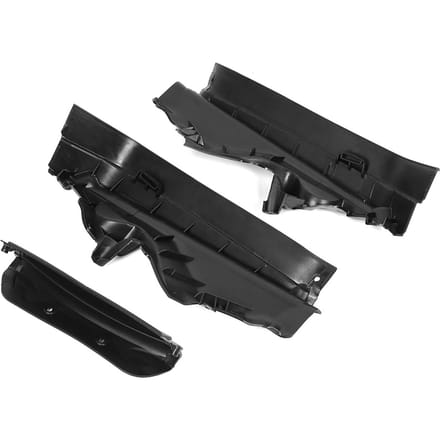 3-delige Set Motorruimte Bovenste Scheidingspanel 51717169419 Geschikt voor X5 X6 E70N E70 E71 E72 wit