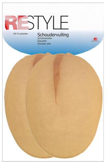 Restyle Schoudervulling Raglan 15mm Dik 886 Beige