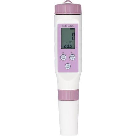Testeur de pH sans fil 7 en 1, test EC/ORP/SG, rétroéclairage, affichage simultané des données