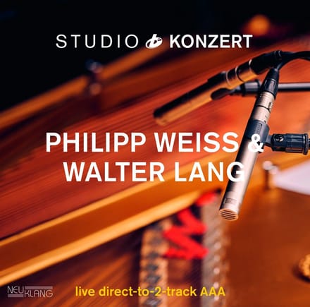 Philipp Weiss & Walter Lang - Studio Konzert (LP) (Limited Edition)