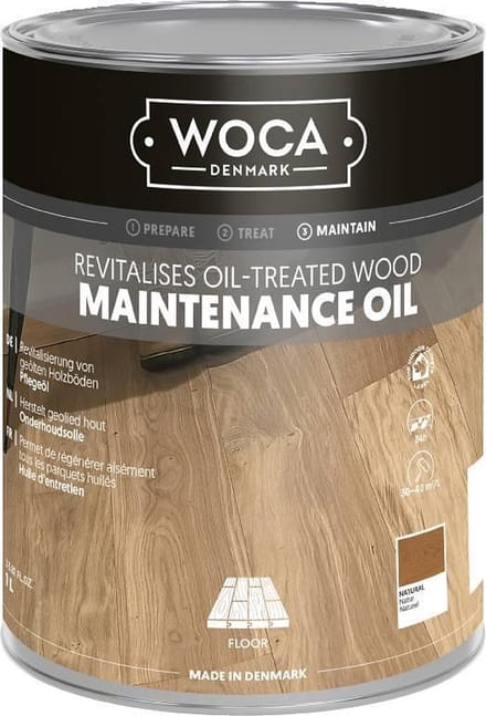 WOCA Onderhoudsolie NATUREL - 1 liter